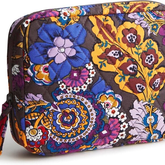 Accessories - Women's Cotton Cord Organizer Colorful Bouquet Size One Universal Storage